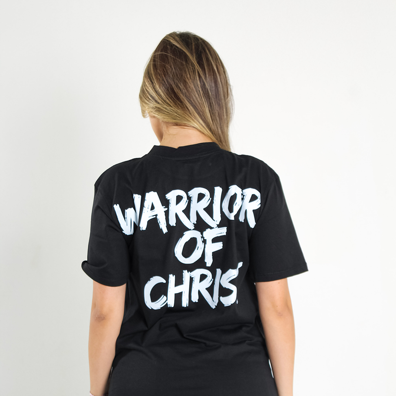 Camiseta Feminina Oversized - Warrior Of Christ